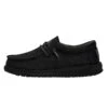 Wally Youth - Basic Black 2 Wally Youth - Basic Black -Heydude Shoes 40041 001 WALLY YOUTH BASIC BLACK LEFT 1