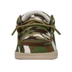 Wally Youth Camouflage - Multi Camo 11 Wally Youth Camouflage - Multi Camo -Heydude Shoes 40042 9CQ WALLYYOUTHCAMOUFLAGE MULTICAMO LEFTFRONT