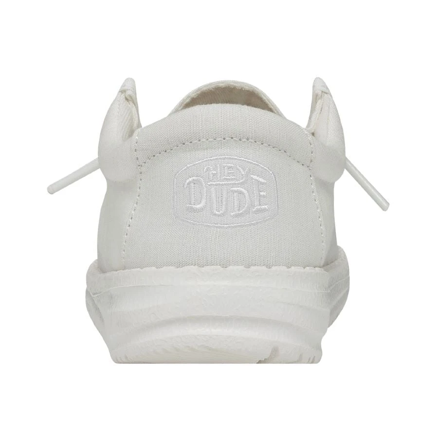 Wally Youth Slub Canvas - White 7 Wally Youth Slub Canvas - White - Image 5