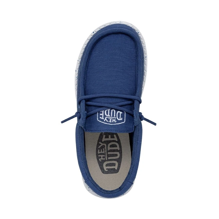 Wally Youth Slub Canvas - True Blue 8 Wally Youth Slub Canvas - True Blue - Image 6