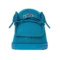 Wally Youth Funk Mono - Electric Blue 11 Wally Youth Funk Mono - Electric Blue -Heydude Shoes 40045 404 WALLYYOUTHFUNKMONO ELECTRICBLUE LEFTFRONT