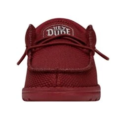 Wally Youth Funk Mono - Red -Heydude Shoes 40045 610 WALLYYOUTHFUNKMONO RED LEFTFRONT