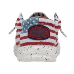 Wally Youth Patriotic - Stars And Stripes 12 Wally Youth Patriotic - Stars And Stripes -Heydude Shoes 40046 9C8 WALLYYOUTHPATRIOTIC STARSANDSTRIPES LEFTBACK