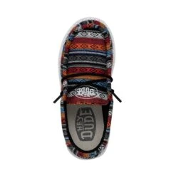 Wally Youth Serape - Desert Horizon -Heydude Shoes 40047 9BR WALLYYOUTHSERAPE DESERTHORIZON LEFTTOP
