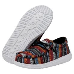 Wally Youth Serape - Desert Horizon -Heydude Shoes 40047 9BR WALLYYOUTHSERAPE DESERTHORIZON PAIRBOTTOM