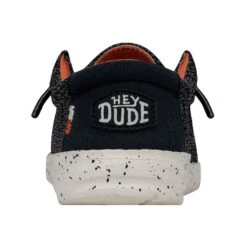 Wally Youth Sox - Ocean Blue 12 Wally Youth Sox - Ocean Blue -Heydude Shoes 40049 4MS WALLYYOUTHSOX OCEANBLUE LEFTBACK