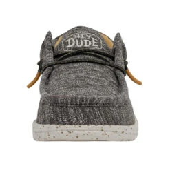 Wally Youth Stretch - Taupe 11 Wally Youth Stretch - Taupe -Heydude Shoes 40050 214 WALLY YOUTH STRETCH TAUPE LEFT 4