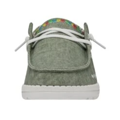 Wendy Boho - Olive 11 Wendy Boho - Olive -Heydude Shoes 40054 337 WENDYBOHO OLIVE LEFTFRONT