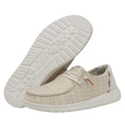 Wendy Boho - Embroidery Dust Rose 10 Wendy Boho - Embroidery Dust Rose -Heydude Shoes 40054 6VK WENDYBOHO EMBROIDERYDUSTROSE PAIRBOTTOM