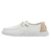 Wendy Chambray - White Sand -Heydude Shoes 40059 1KJ WENDY CHAMBRAY WOVEN WHITE SAND LEFT 1