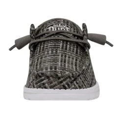 Wendy Crosshatch - Harbor -Heydude Shoes 40060 1LC WENDYCROSSHATCH HARBOR LEFTFRONT