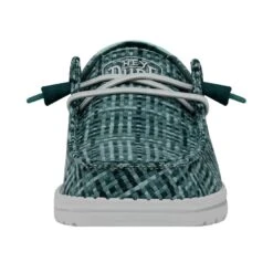Wendy Crosshatch - Jade 11 Wendy Crosshatch - Jade -Heydude Shoes 40060 372 WENDYCROSSHATCH JADE LEFTFRONT