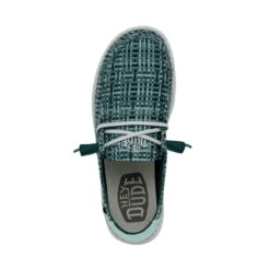 Wendy Crosshatch - Jade 13 Wendy Crosshatch - Jade -Heydude Shoes 40060 372 WENDYCROSSHATCH JADE LEFTTOP