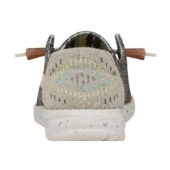 Wendy Knit II - Rock -Heydude Shoes 40061 1IJ WENDYKNITII ROCK LEFTBACK