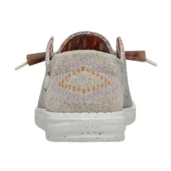 Wendy Knit II - Desert Taupe -Heydude Shoes 40061 1JM WENDYKNITII DESERTTAUPE LEFTBACK