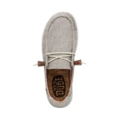 Wendy Knit II - Desert Taupe -Heydude Shoes 40061 1JM WENDYKNITII DESERTTAUPE LEFTTOP