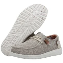 Wendy Knit II - Desert Taupe -Heydude Shoes 40061 1JM WENDYKNITII DESERTTAUPE PAIRBOTTOM 1
