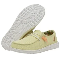 Wendy Knit II - Lime 10 Wendy Knit II - Lime -Heydude Shoes 40061 320 WENDY KNIT II LIME LEFT 3