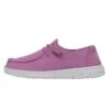 Wendy Slub Canvas - Violet 2 Wendy Slub Canvas - Violet -Heydude Shoes 40063 508 WENDYSLUBCANVAS VIOLET LEFTSIDE 1