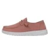 Wendy Slub Canvas - Terracotta -Heydude Shoes 40063 6VE WENDYSLUBCANVAS TERRACOTTA LEFTSIDE