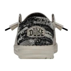 Wendy Funk Slub Blanket - Skyline 12 Wendy Funk Slub Blanket - Skyline -Heydude Shoes 40066 1IO WENDYFUNKSLUBBLANKET SKYLINE LEFTBACK