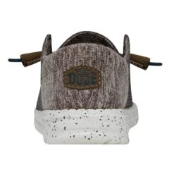 Wendy Funk Slub Blanket - Dustcloud -Heydude Shoes 40066 2Z8 WENDYFUNKSLUBBLANKET DUSTCLOUD LEFTBACK