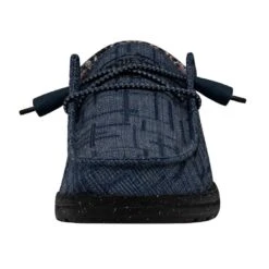 Wendy Funk Slub Blanket - Midnight Rain -Heydude Shoes 40066 4MK WENDYFUNKSLUBBLANKET MIDNIGHTRAIN LEFTFRONT