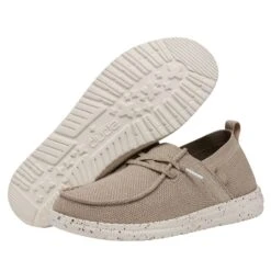 Wendy Halo - Beige 10 Wendy Halo - Beige -Heydude Shoes 40068 205 WENDYHALO BEIGE PAIRBOTTOM