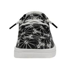 Wendy Rise Eyelet - Black -Heydude Shoes 40075 001 WENDY RISE EYELET BLACK LEFT 4