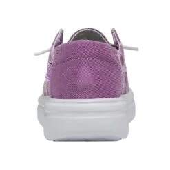 Wendy Rise Eyelet - Violet 12 Wendy Rise Eyelet - Violet -Heydude Shoes 40075 508 WENDY RISE EYELET VIOLET LEFT 5