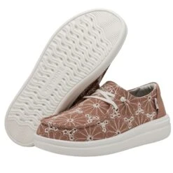 Wendy Rise Eyelet - Ballerina -Heydude Shoes 40075 83J WENDY RISE EYELET BALLERINA LEFT 3