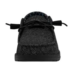 Wendy Sox Micro - Total Black -Heydude Shoes 40078 0XJ WENDY SOX MICRO TOTAL BLACK LEFT 4