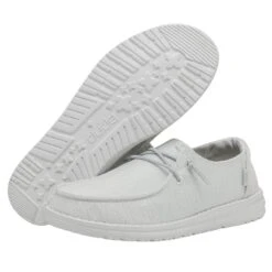 Wendy Glitter - Cloud Dust 10 Wendy Glitter - Cloud Dust -Heydude Shoes 40079 1JJ WENDY GLITTER CLOUD DUST LEFT 3