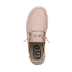 Wendy Glitter - Rose Crystal -Heydude Shoes 40079 6US WENDY GLITTER ROSE CRYSTAL LEFT 6