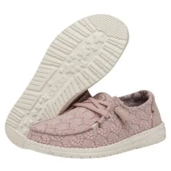 Wendy Stretch Boho Fleur - Quartz -Heydude Shoes 40082 6UR WENDYSTRETCHBOHOFLUER QUARTZ PAIRBOTTOM