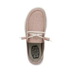 Wendy Woven - Blush -Heydude Shoes 40098 684 WENDYWOVEN BLUSH LEFTTOP