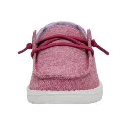 Wendy Youth - Sparkle Pink -Heydude Shoes 40099 6VG WENDY YOUTH SPARKLE PINK LEFT 4