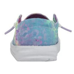 Wendy Youth - Cat Flow Leopard -Heydude Shoes 40106 9BW WENDY YOUTH CAT FLOW LEOPARD LEFT 5