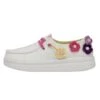 Wendy Youth Rise - Crochet Flower 1 Wendy Youth Rise - Crochet Flower -Heydude Shoes 40107 1JL WENDYYOUTHRISE CROCHETFLOWER LEFTSIDE