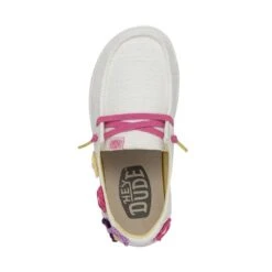 Wendy Youth Rise - Crochet Flower 13 Wendy Youth Rise - Crochet Flower -Heydude Shoes 40107 1JL WENDYYOUTHRISE CROCHETFLOWER LEFTTOP