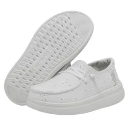 Wendy Youth Rise Eyelet - Chapel Bells -Heydude Shoes 40108 9CT WENDY YOUTH RISE EYELET CHAPEL BELLS LEFT 3