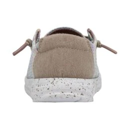 Wendy Youth Stretch - Aurora White -Heydude Shoes 40111 9BI WENDYYOUTHSTRETCH AURORAWHITE LEFTBACK