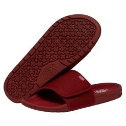 Phoenix Basic Knit - Red -Heydude Shoes 40129 610 PHOENIXBASICKNIT RED PAIRBOTTOM