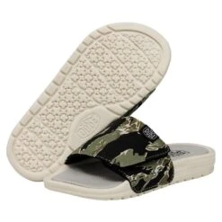Phoenix Youth Camo - Tiger Stripe -Heydude Shoes 40136 9CK PHOENIXYOUTHCAMO TIGERSTRIPE PAIRBOTTOM