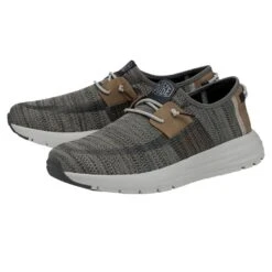 Heydude Shoes -Heydude Shoes 40140 1LJ SIROCCO GREYMIX PAIRSIDE