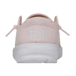 Wendy Toddler Slub Canvas - Pink -Heydude Shoes 40144 680 WENDYTODDLERSLUBCANVAS PINK LEFTBACK