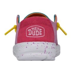 Wendy Toddler Slub Canvas - Color Block -Heydude Shoes 40144 9CI WENDYTODDLERSLUBCANVAS COLORBLOCK LEFTBACK 1
