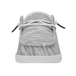 Wendy Sox Wide - Glacier Grey -Heydude Shoes 40152 1HD WENDYSOXWIDE GLACIERGREY LEFTFRONT