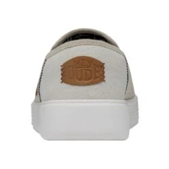 Sunapee Craft - White -Heydude Shoes 40178 100 SUNAPEEMCRAFTLINEN WHITE LEFTBACK