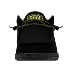 Wally Funk - Neon Black -Heydude Shoes 40357 001 WALLYFUNKNEON BLACK LEFTFRONT